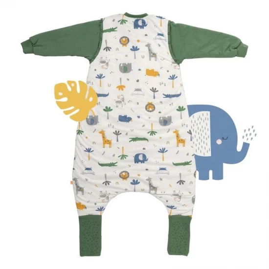 Sac de dormit cu picioruse si maneca lunga detasabila Jungle 100 cm + manseta 2.5 Tog Sac de dormit cu picioruse si maneca lunga detasabila Jungle 100 cm + manseta 2.5 Tog