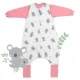 Sac de dormit cu picioruse si maneca lunga detasabila Koala 90 cm + manseta 1.0 Tog
