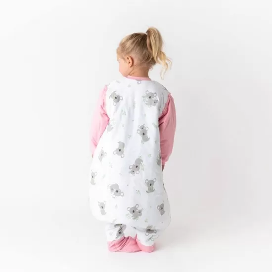 Sac de dormit cu picioruse si maneca lunga detasabila Koala bear 110 cm + manseta 2.5 Tog Sac de dormit cu picioruse si maneca lunga detasabila Koala bear 110 cm + manseta 2.5 Tog