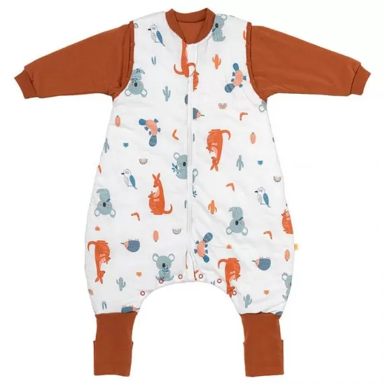 Sac de dormit cu picioruse si maneca lunga detasabila Kangaroo 70 cm + manseta 3.5 Tog Sac de dormit cu picioruse si maneca lunga detasabila Kangaroo 70 cm + manseta 3.5 Tog