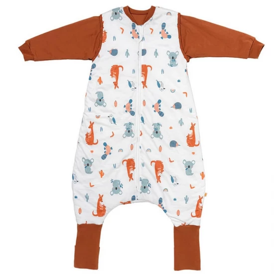 Sac de dormit cu picioruse si maneca lunga detasabila Kangaroo 110 cm + manseta 3.5 Tog Sac de dormit cu picioruse si maneca lunga detasabila Kangaroo 110 cm + manseta 3.5 Tog