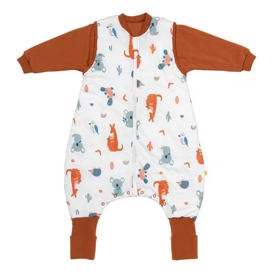 Sac de dormit cu picioruse si maneca lunga detasabila Kangaroo 60 cm + manseta 2.5 Tog Sac de dormit cu picioruse si maneca lunga detasabila Kangaroo 60 cm + manseta 2.5 Tog