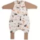 Sac de dormit cu picioruse si maneca lunga detasabila Mountain Animals 90 cm + manseta 2.5 Tog Sac de dormit cu picioruse si maneca lunga detasabila Mountain Animals 90 cm + manseta 2.5 Tog