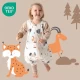 Sac de dormit cu picioruse si maneca lunga detasabila Mountain Animals 130 cm + manseta 1.0 Tog