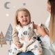 Sac de dormit cu picioruse si maneca lunga detasabila Mountain Animals 130 cm + manseta 1.0 Tog