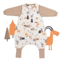 Sac de dormit cu picioruse si maneca lunga detasabila Mountain Animals 50 cm + manseta 1.0 Tog