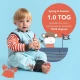 Sac de dormit cu picioruse si maneca lunga detasabila Pirate 70 cm + manseta 1.0 Tog