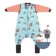 Sac de dormit cu picioruse si maneca lunga detasabila Pirate 100 cm + manseta 2.5 Tog Sac de dormit cu picioruse si maneca lunga detasabila Pirate 100 cm + manseta 2.5 Tog