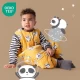 Sac de dormit cu picioruse si maneca lunga detasabila Panda 80 cm + manseta 2.5 Tog Sac de dormit cu picioruse si maneca lunga detasabila Panda 80 cm + manseta 2.5 Tog