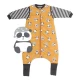 Sac de dormit cu picioruse si maneca lunga detasabila Panda 90 cm + manseta 2.5 Tog Sac de dormit cu picioruse si maneca lunga detasabila Panda 90 cm + manseta 2.5 Tog