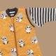 Sac de dormit cu picioruse si maneca lunga detasabila Panda 90 cm + manseta 2.5 Tog Sac de dormit cu picioruse si maneca lunga detasabila Panda 90 cm + manseta 2.5 Tog