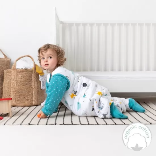 Sac de dormit cu picioruse si maneca lunga detasabila Polar Pals 130 cm + manseta 2.5 Tog Sac de dormit cu picioruse si maneca lunga detasabila Polar Pals 130 cm + manseta 2.5 Tog