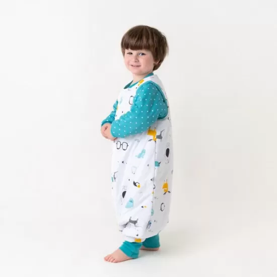 Sac de dormit cu picioruse si maneca lunga detasabila Polar Pals 130 cm + manseta 2.5 Tog Sac de dormit cu picioruse si maneca lunga detasabila Polar Pals 130 cm + manseta 2.5 Tog