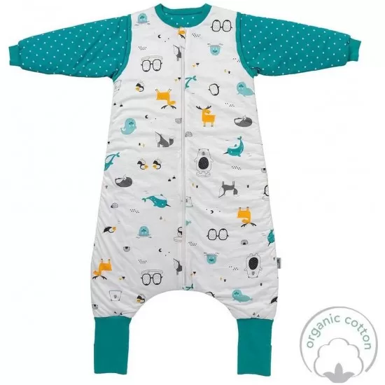 Sac de dormit cu picioruse si maneca lunga detasabila Polar Pals 120 cm + manseta 2.5 Tog Sac de dormit cu picioruse si maneca lunga detasabila Polar Pals 120 cm + manseta 2.5 Tog