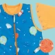 Sac de dormit cu picioruse si maneca lunga detasabila Space 80 cm + manseta 1.0 Tog