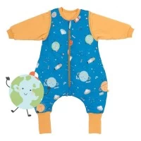 Sac de dormit cu picioruse si maneca lunga detasabila Space 80 cm + manseta 2.5 Tog