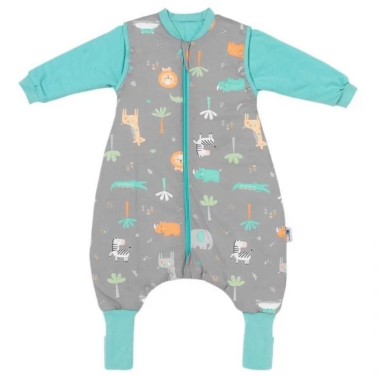 Sac de dormit cu picioruse si maneca lunga detasabila Safari 80 cm + manseta 2.5 Tog Sac de dormit cu picioruse si maneca lunga detasabila Safari 80 cm + manseta 2.5 Tog