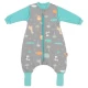Sac de dormit cu picioruse si maneca lunga detasabila Safari 80 cm + manseta 2.5 Tog Sac de dormit cu picioruse si maneca lunga detasabila Safari 80 cm + manseta 2.5 Tog