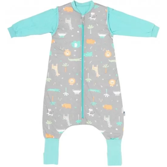 Sac de dormit cu picioruse si maneca lunga detasabila Safari 2-3 ani 2.5 Tog Sac de dormit cu picioruse si maneca lunga detasabila Safari 2-3 ani 2.5 Tog