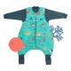 Sac de dormit cu picioruse si maneca lunga detasabila Under the Sea 60 cm + manseta 2.5 Tog Sac de dormit cu picioruse si maneca lunga detasabila Under the Sea 60 cm + manseta 2.5 Tog