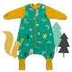 Sac de dormit cu picioruse si maneca lunga detasabila Woodland Animals 80 cm + manseta 3.5 Tog Sac de dormit cu picioruse si maneca lunga detasabila Woodland Animals 80 cm + manseta 3.5 Tog