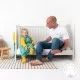 Sac de dormit cu picioruse si maneca lunga detasabila Woodland Animals 70 cm + manseta 2.5 Tog Sac de dormit cu picioruse si maneca lunga detasabila Woodland Animals 70 cm + manseta 2.5 Tog