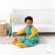Sac de dormit cu picioruse si maneca lunga detasabila Woodland Animals 100 cm + manseta 2.5 Tog Sac de dormit cu picioruse si maneca lunga detasabila Woodland Animals 100 cm + manseta 2.5 Tog