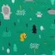 Sac de dormit cu picioruse si maneca lunga detasabila Woodland Animals 110 cm + manseta 2.5 Tog Sac de dormit cu picioruse si maneca lunga detasabila Woodland Animals 110 cm + manseta 2.5 Tog