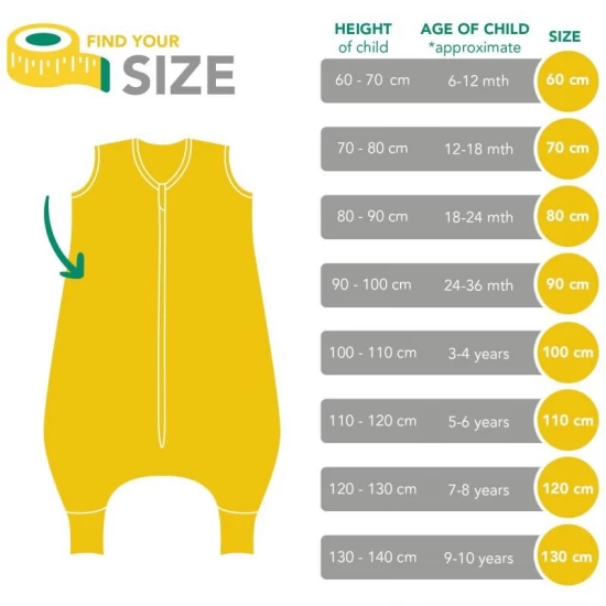 Sac de dormit cu picioruse si talpa antiderapanta Digger 70 cm + manseta 1.0 Tog Sac de dormit cu picioruse si talpa antiderapanta Digger 70 cm + manseta 1.0 Tog
