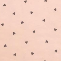 Sac de dormit cu picioruse si talpa antiderapanta Hearts 110 cm + manseta 1.0 Tog