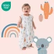 Sac de dormit cu picioruse si talpa antiderapanta Kangaroo 80 cm + manseta 1.0 Tog Sac de dormit cu picioruse si talpa antiderapanta Kangaroo 80 cm + manseta 1.0 Tog