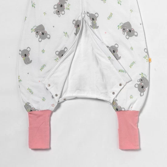 Sac de dormit cu picioruse si talpa antiderapanta Koala 80 cm + manseta 1.0 Tog Sac de dormit cu picioruse si talpa antiderapanta Koala 80 cm + manseta 1.0 Tog