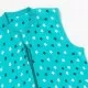 Sac de dormit cu picioruse si talpa antiderapanta Teal Stars 110 cm + manseta 1.0 Tog Sac de dormit cu picioruse si talpa antiderapanta Teal Stars 110 cm + manseta 1.0 Tog