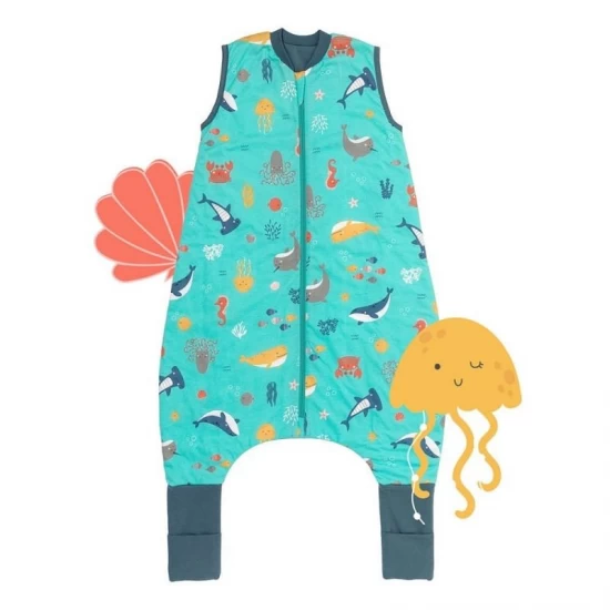 Sac de dormit cu picioruse si talpa antiderapanta Under the Sea 90 cm + manseta 1.0 Tog Sac de dormit cu picioruse si talpa antiderapanta Under the Sea 90 cm + manseta 1.0 Tog