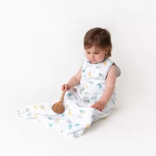Sac de dormit Moon & Stars 110 cm, 0.5 Tog Sac de dormit Moon & Stars 110 cm, 0.5 Tog