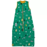 Sac de dormit Woodland Animals 130 cm 1.0 Tog