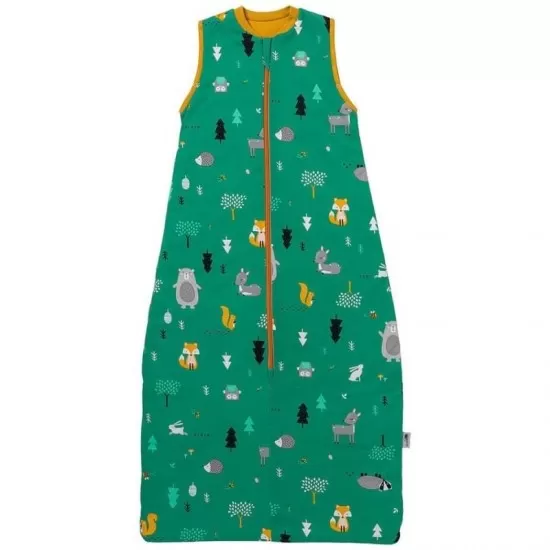 Sac de dormit Woodland Animals 130 cm 1.0 Tog