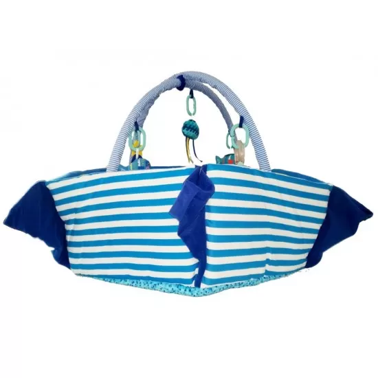Saltea de joaca cu protectii laterale Boat Saltea de joaca cu protectii laterale Boat