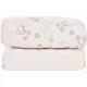 Set 2 cearsafuri cu elastic Plain/Teddy 70 x 140 cm Set 2 cearsafuri cu elastic Plain/Teddy 70 x 140 cm