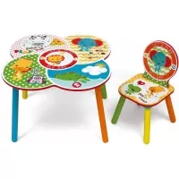 Set masuta multifunctionala si un scaunel Fisher-Price