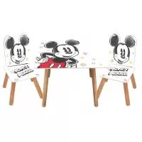 Set masuta si 2 scaunele Mickey