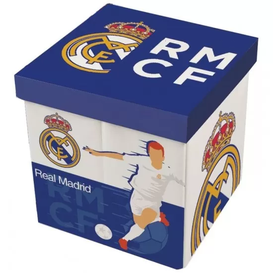 Taburet pentru depozitare jucarii Real Madrid CF Taburet pentru depozitare jucarii Real Madrid CF