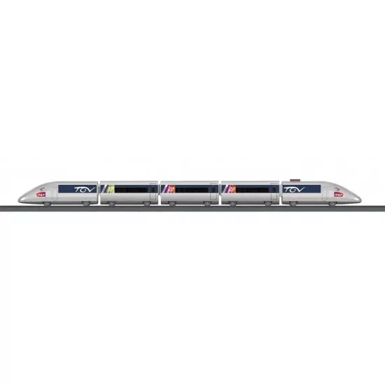 Tren de calatori cu telecomanda si accesorii TGV Starter Set Tren de calatori cu telecomanda si accesorii TGV Starter Set