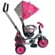 Tricicleta cu sezut reversibil Sunrise Turbo Trike Pink Tricicleta cu sezut reversibil Sunrise Turbo Trike Pink