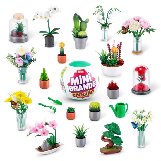 Set figurine 5 Surprise - Botanical Garden Mini Brands, S1 Set figurine 5 Surprise - Botanical Garden Mini Brands, S1
