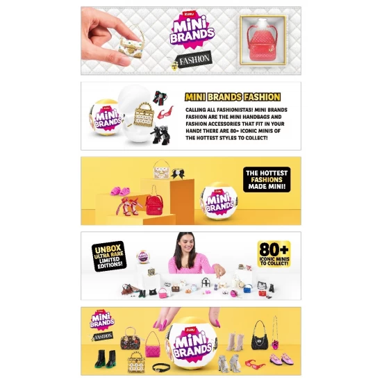 Set figurine 5 Surprise - Fashion Mini Brands, S3