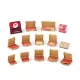 Set figurine 5 Surprise - Foodie Mini Brands, S2