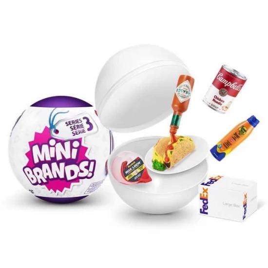Set figurine 5 Surprise - Mini Brands Global, S3 Set figurine 5 Surprise - Mini Brands Global, S3