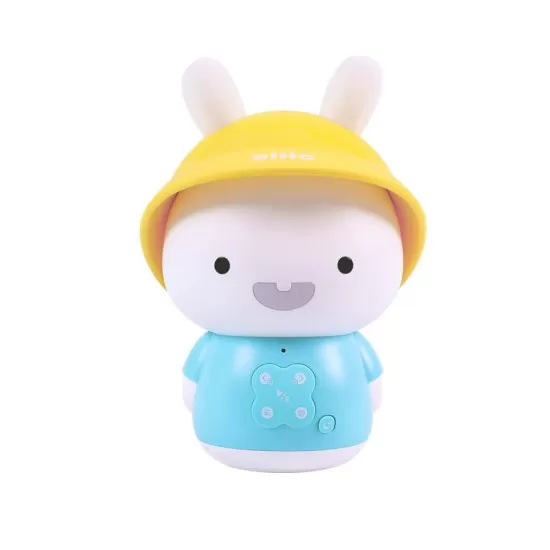 Iepuras interactiv cu povesti si cantece Alilo Baby Bunny albastru RO/EN Iepuras interactiv cu povesti si cantece Alilo Baby Bunny albastru RO/EN
