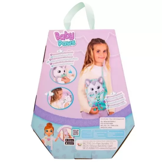 Jucarie interactiva Husky Baby Paws Jucarie interactiva Husky Baby Paws